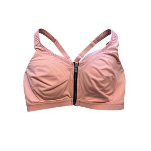 Victoria’s Secret Women’s Zip Up Padded Knockout Pushup Bra Pink Size 34DD